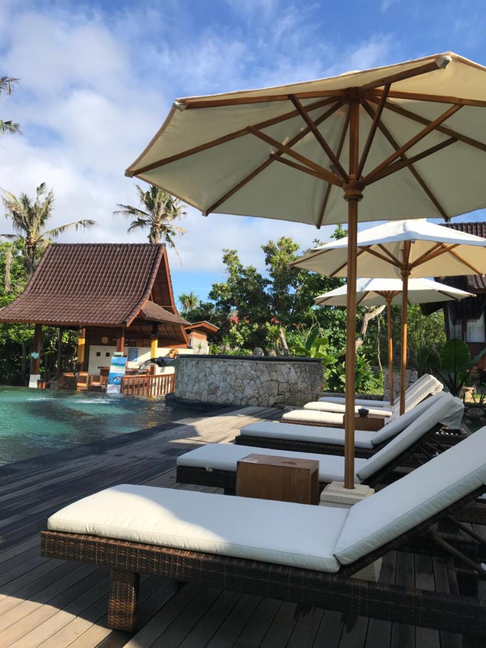 D'Byas Dream Beach Club And Villa Lembongan Exterior foto